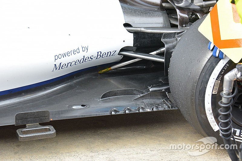 La Williams ha modificato gli slot sul fondo
