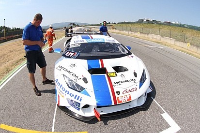 Una Lamborghini Huracan dell'Antonelli Motorsport per Galbiati