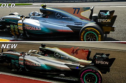 Análisis: Las modificaciones que realzaron a Mercedes en Singapur