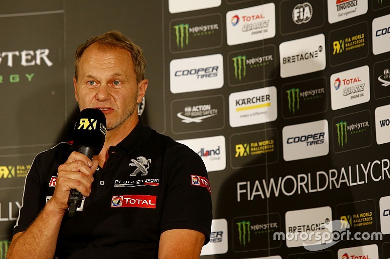 WRX 2018: Peugeot hält an Kenneth Hansen fest