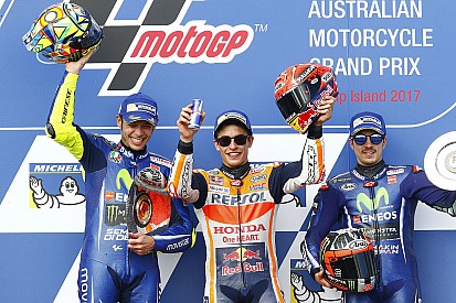 Australian MotoGP: Marquez edges clear of frantic battle for victory