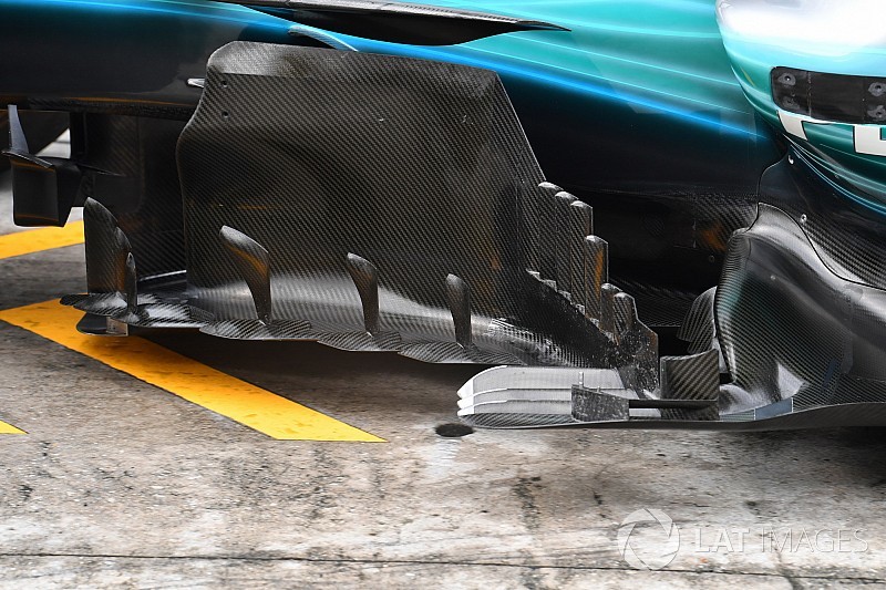 Formel-1-Technik im Detail: Mercedes F1 W08 in Sepang