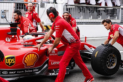 Monza, Libere 2: Vettel trascina le due Ferrari ma poi sbatte in Parabolica