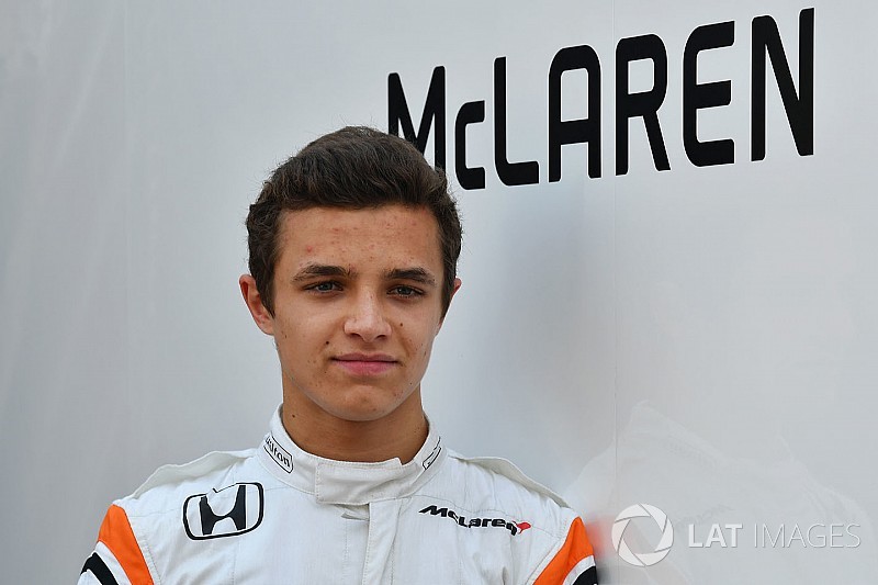 McLaren confirma Norris como piloto reserva em 2018