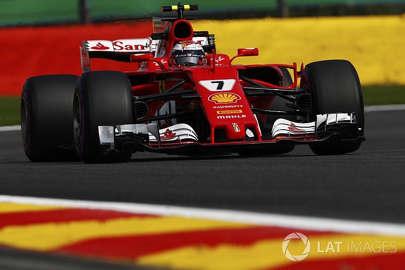 Raikkonen lidera TL1 em Spa; Massa bate no início