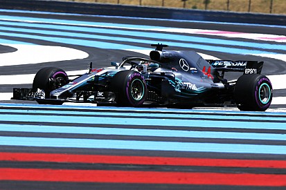 Hamilton lidera un 1-2 de Mercedes en el arranque del GP de Francia