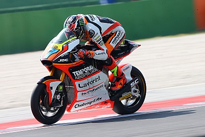 Moto2第13戦サンマリノGP決勝:地元のバルダッサーリが初優勝。中上は悔しい3位