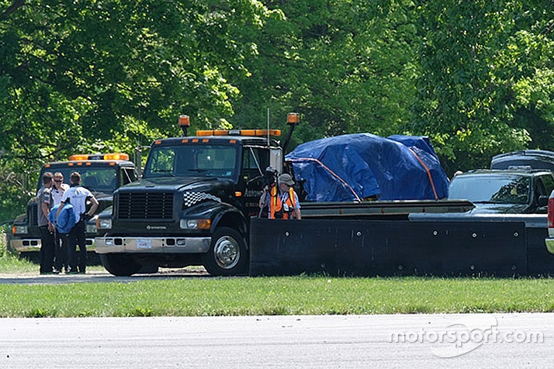 Palmer e De La Torre feriti in un incidente a Lime Rock