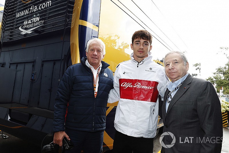 Leclerc explicó a Todt porque el halo merece estar en F1