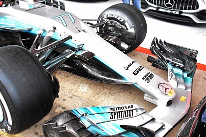 Mercedes perlihatkan upgrade radikal mobil W08