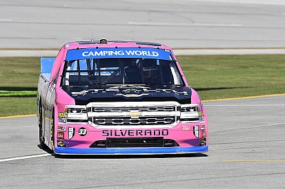 Grala's Truck playoffs end with crash at Talladega - video