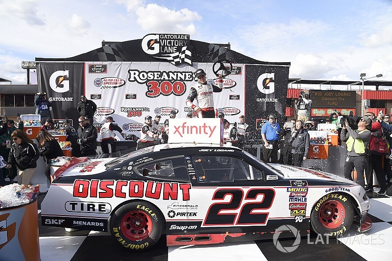 Joey Logano dominates NASCAR Xfinity Series race at Fontana