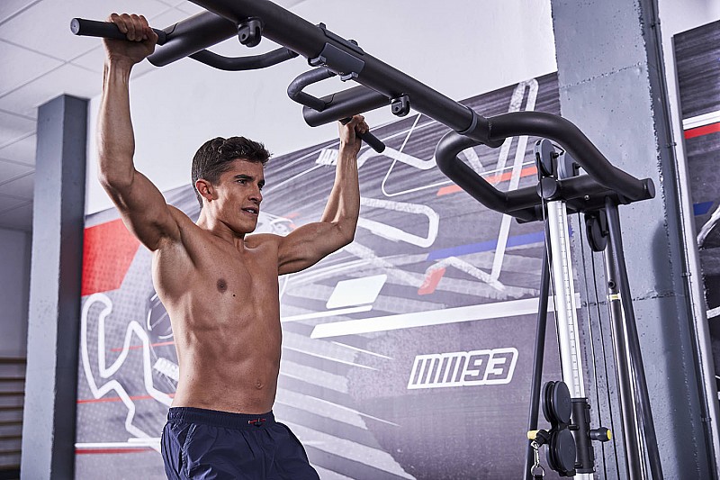 Mengintip latihan Marquez demi persiapan MotoGP