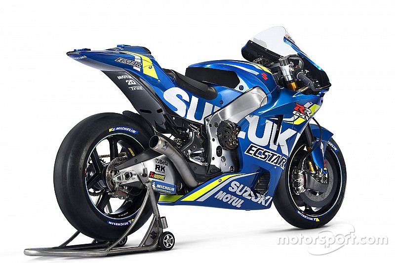 Suzuki показала мотоцикл MotoGP 2018 року