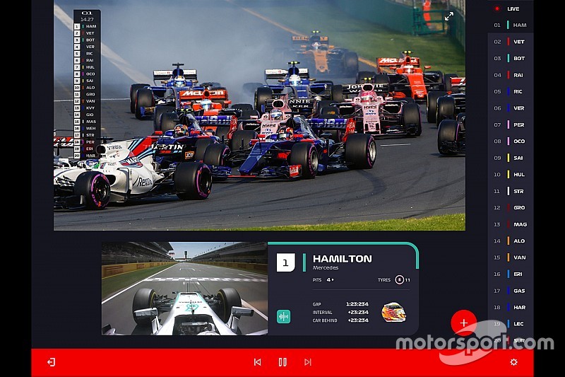 El servicio streaming de la F1 retrasa su inicio