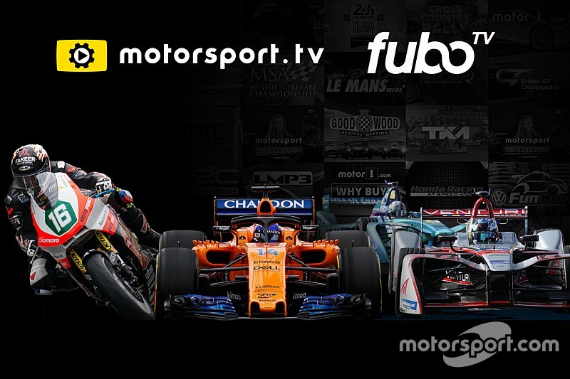Motorsport.tv expands distribution in partnership with fuboTV