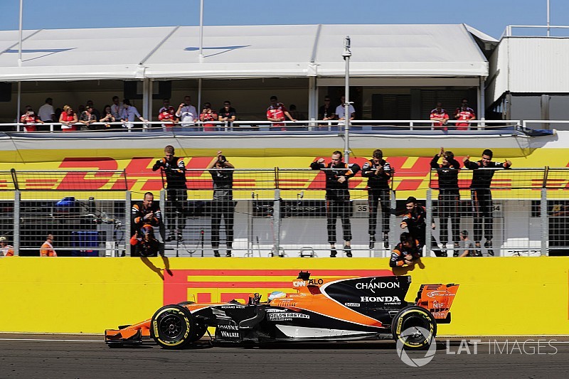 【F1】ホンダ、ダブル入賞も「前半の結果には満足できない」