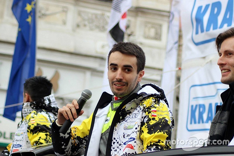 Wojciech Chuchała con il Subaru Poland Rally Team in ERC2
