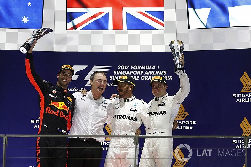 Alle Formel-1-Sieger des GP Singapur