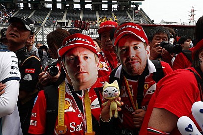 Vettel és a kis japán rajongók