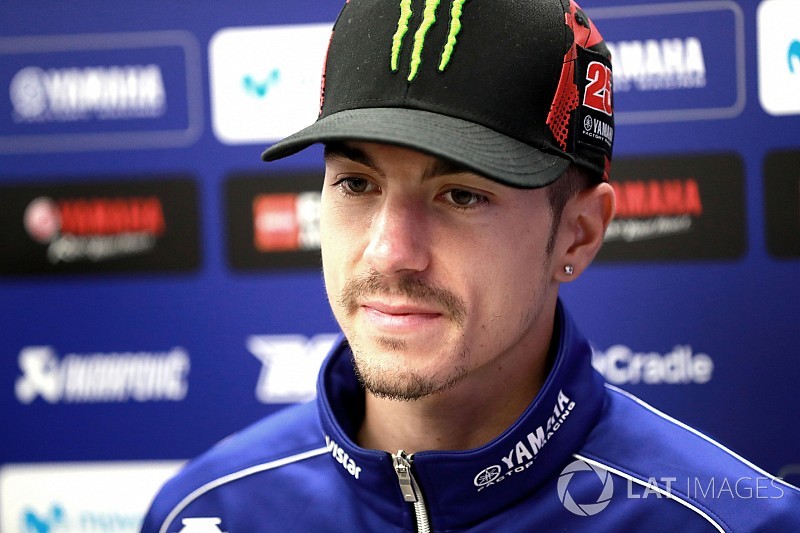 Silverstone MotoGP: Vinales ilk antrenmanda Rossi'nin önünde ilk sırada