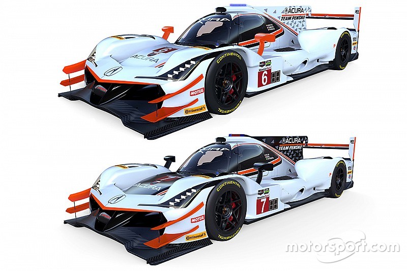 Penske tampilkan warna tim untuk Acura ARX-05