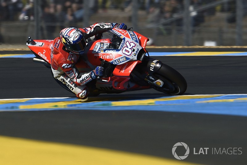 FP2 MotoGP Prancis: Dovizioso ungguli Marquez, Rossi ketiga