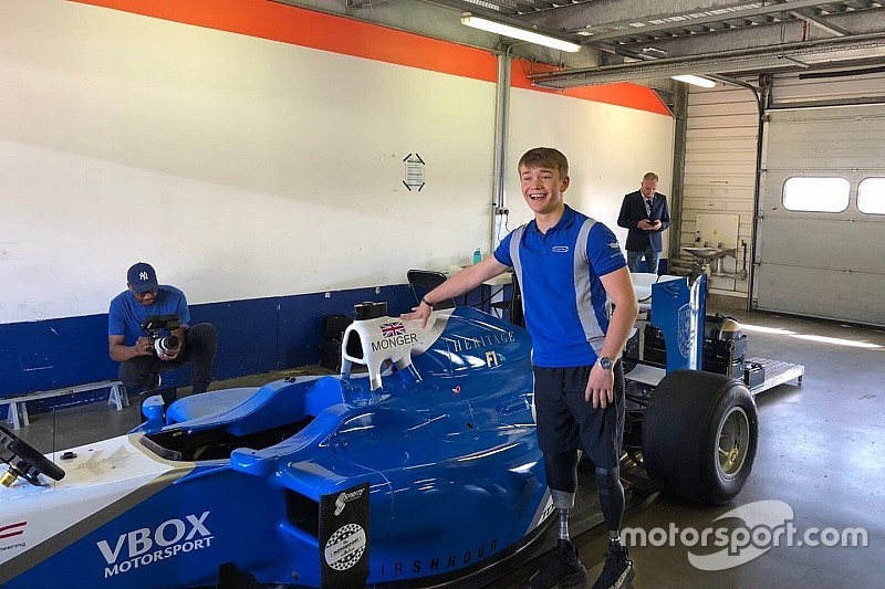Una prueba sorpresa de F1 para Billy Monger