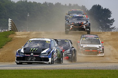 Silverstone World RX: Kristoffersson survives Solberg crash to win