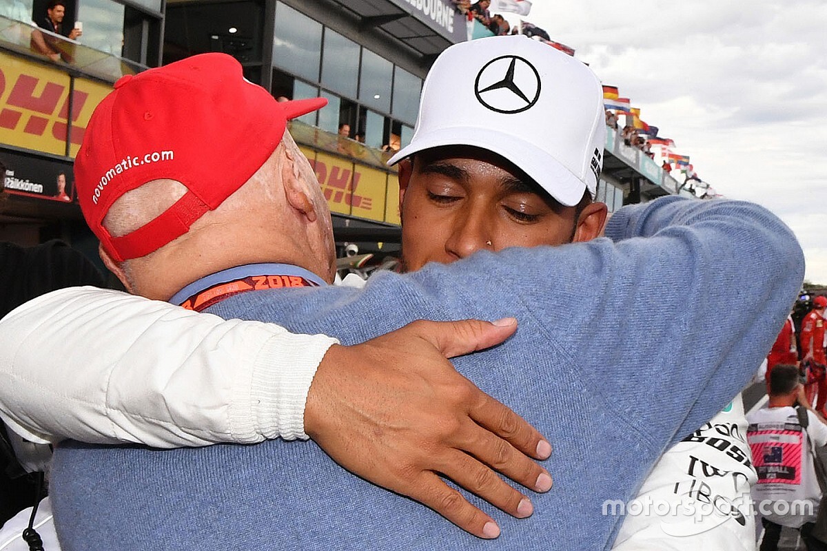 Hamilton hat Lauda nicht besucht, aber:
