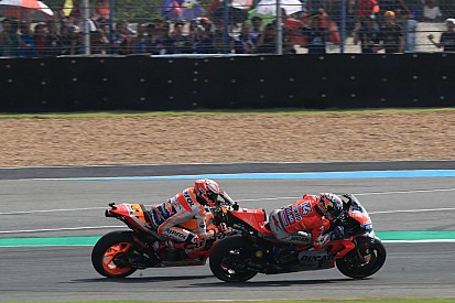 Dovizioso ne pensait pas tenir la distance face à Márquez