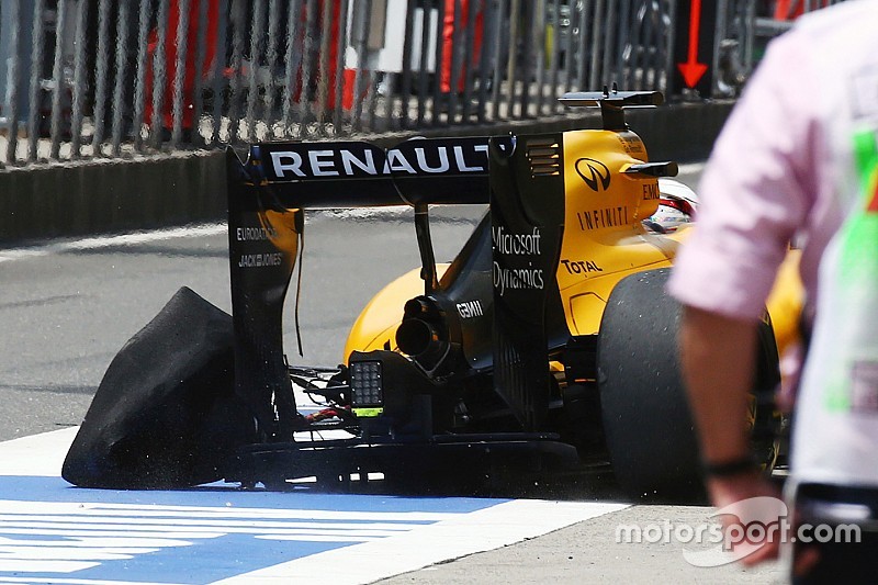 F1中国GP FP1でタイヤトラブルが多発
