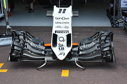 Технічний брифінг: Переднє антикрило Force India VJM09