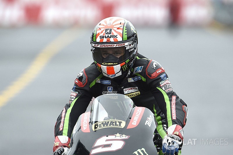 Zarco wuift