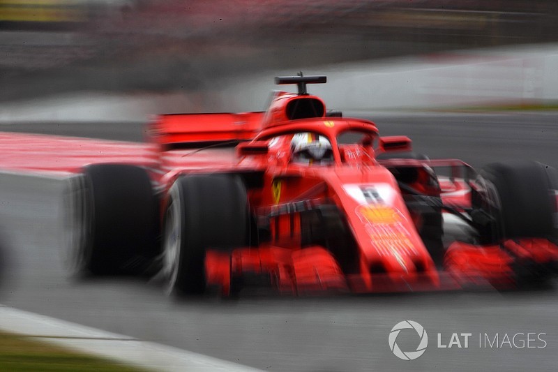 Barcelona testleri 2. gün: Vettel lider, McLaren sorun yaşadı
