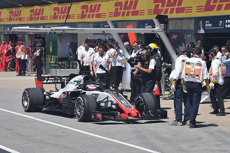 A Haas már a harmadik edzésen látta, hogy gond van Grosjean motorjával