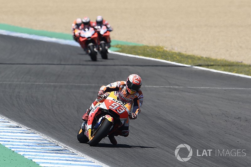 El semáforo del Gran Premio de España 2018 de MotoGP