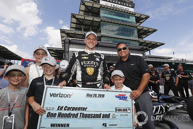 Carpenter: First lap of Indy 500 pole run