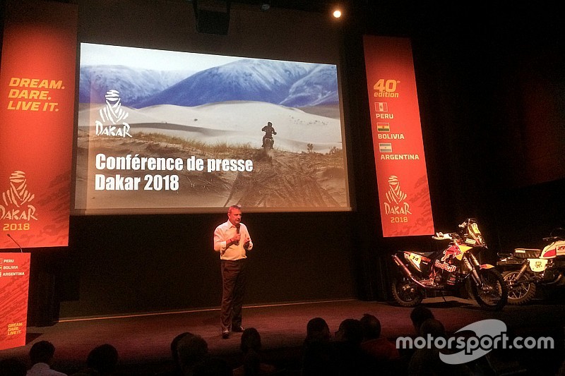 Endgültige Route der Rallye Dakar 2018 vorgestellt