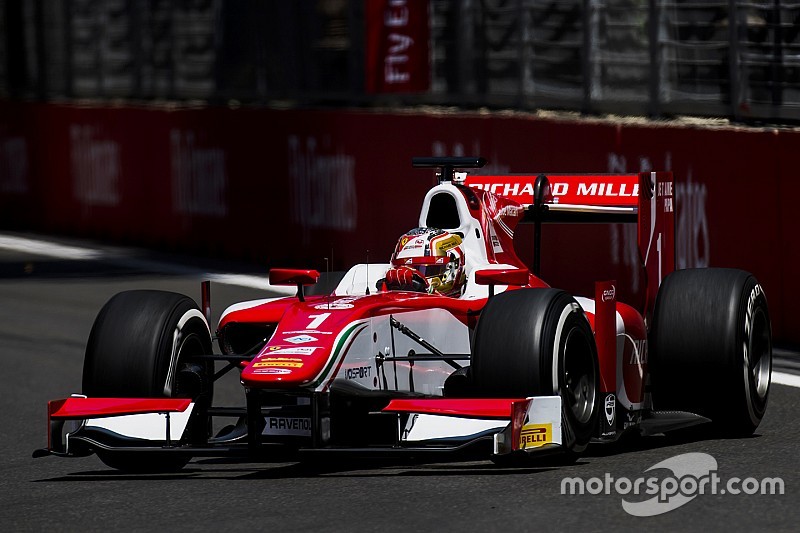 Leclerc logra en Bakú su cuarta pole consecutiva en la F2