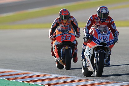 Márquez admite que subestimou Dovizioso em 2017