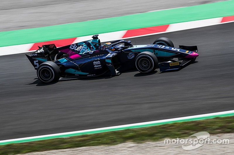 F2 Barcelona: Pole pozisyonu arka arkaya ikinci kez Albon'ın