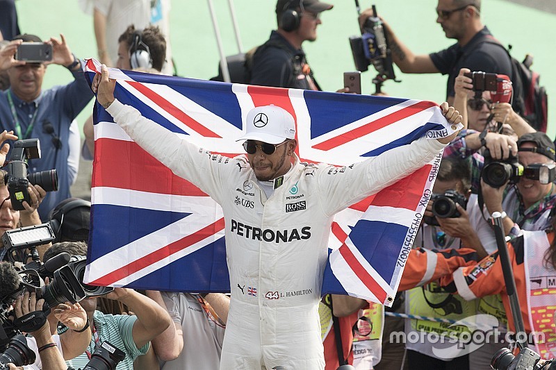 Para Newey, Hamilton mostró su mejor versión en 2017