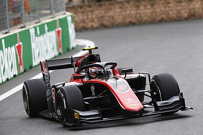 Baku F2: Russell fights back to win sprint race