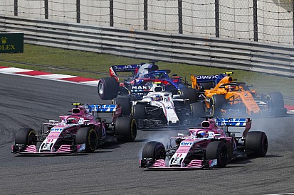 Force India drivers told to hustle rivals, not each other