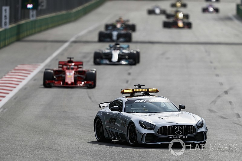 Hamilton says Vettel broke safety car rules in Baku