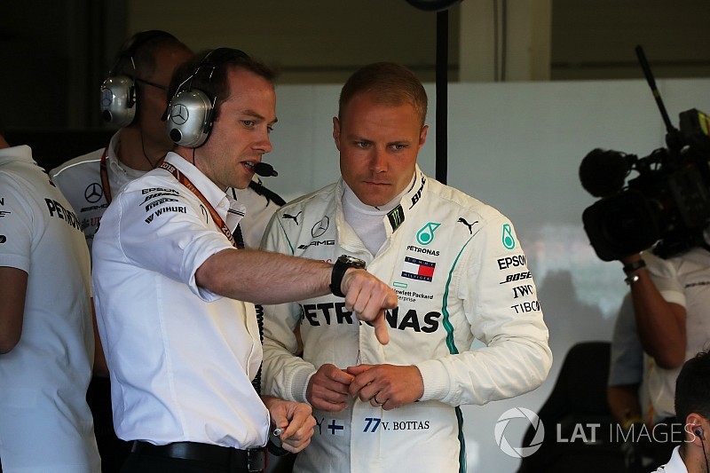 Bottas on Mercedes'
