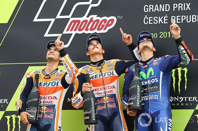 Klasemen pembalap setelah MotoGP Rep. Ceko