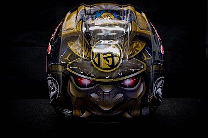 GALERIA: Inspirado em samurai, Pedrosa revela casco novo