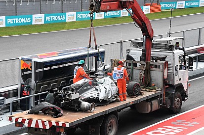 Derrière Grosjean, Massa a repensé à la Hongrie 2009